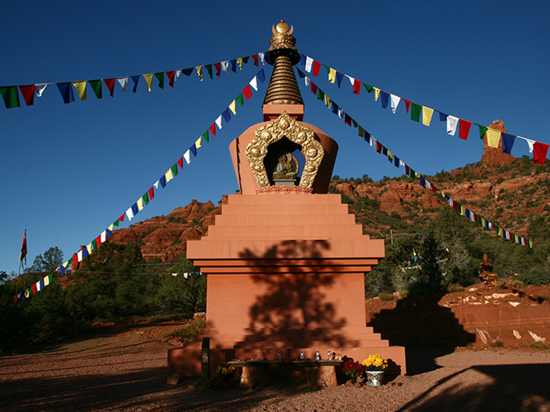 AmitahbaStupaFull Amitabha Stupa in Sedona, Arizona