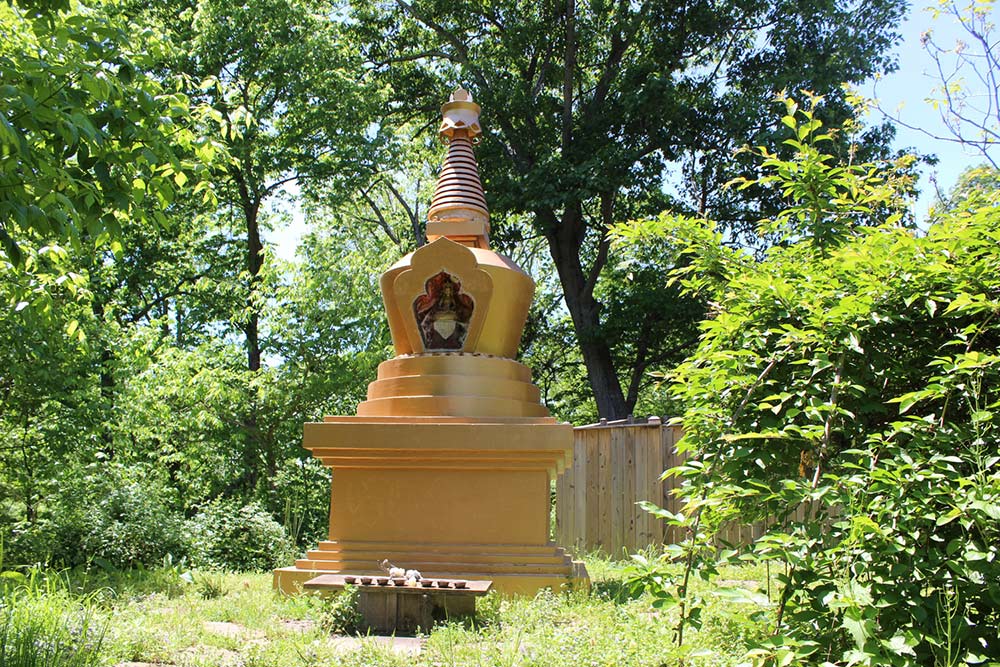 Ngagpa Yeshe Dorje stupa at KPC Maryland