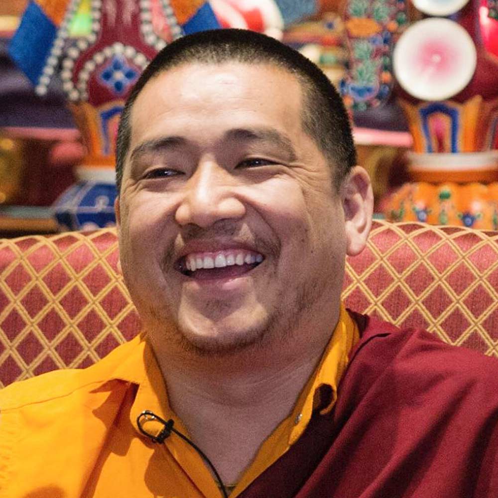 Khenpo Pem Tsheri Sherpa, originally from Nepal, teaches often at KPC Maryland