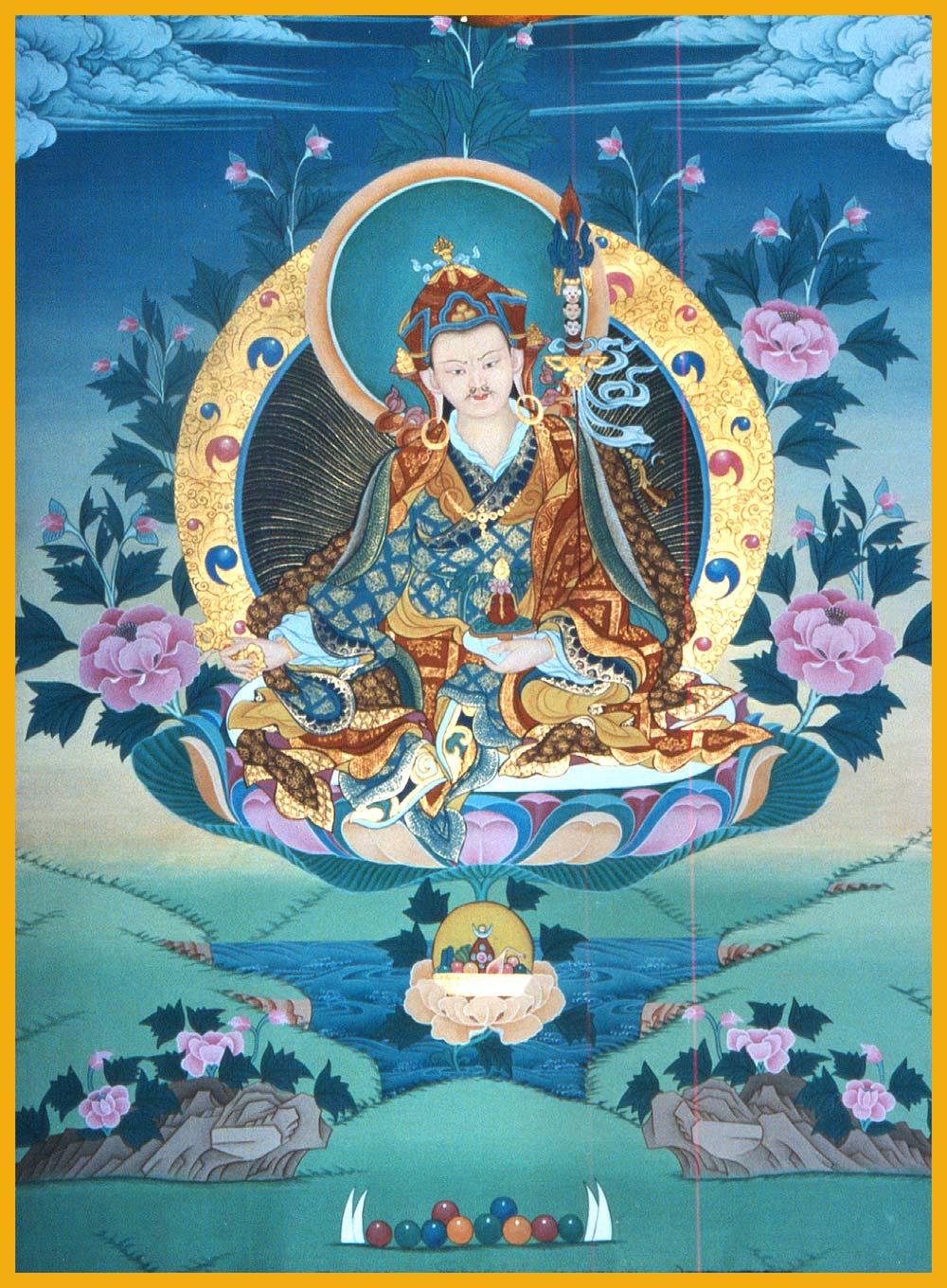 Padmasambhava (Guru Rinpoche) in the Riwo Sang Chod