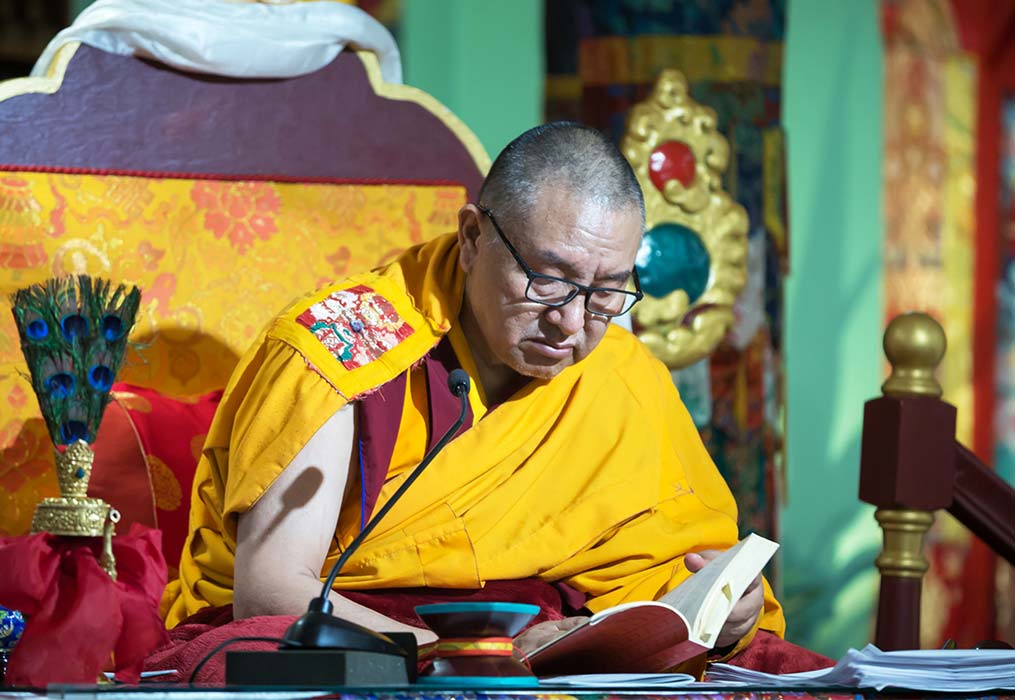 Khenpo Sangye Rangjung teaching at KPC Maryland