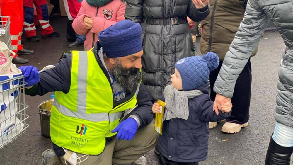 Mr Singh & child