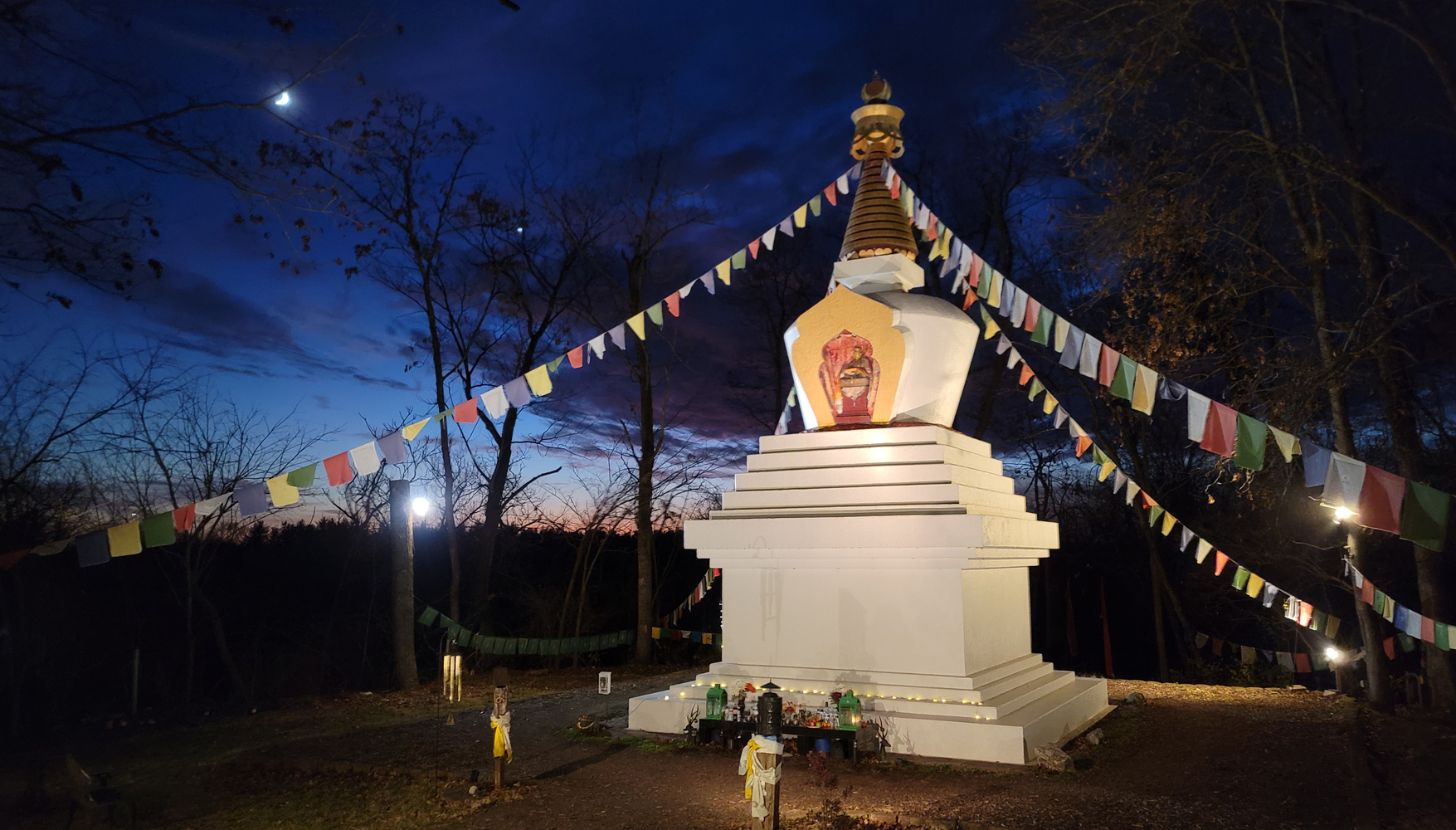 SD- Enlightenment Stupa night-web