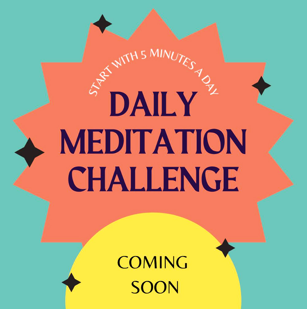 Meditation – coming soon Meditation - coming soon