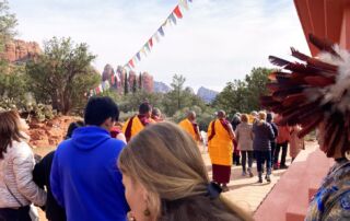 Monks at Stupa 4