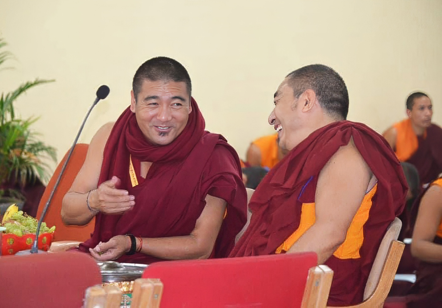 Khenpo Tenzin and Lama-web