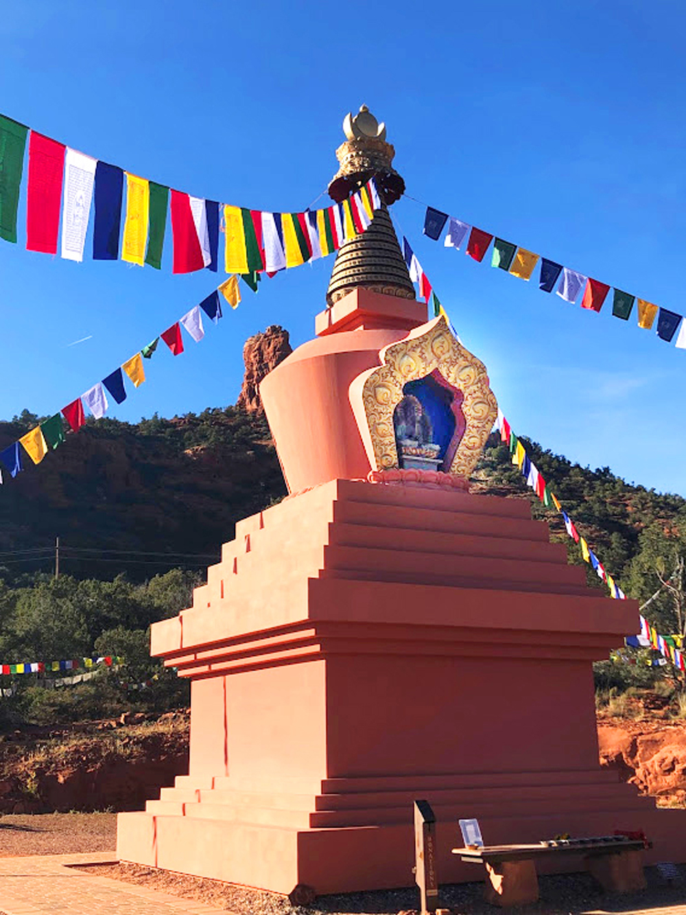 Amitabha Stupa Front View-web